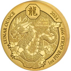 1 oz Dragon Lunaire du...