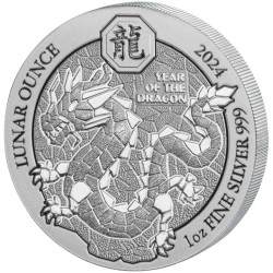 1 oz Dragon Lunaire Rwanda...