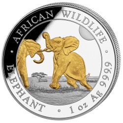 1 oz Elephant Somalia...