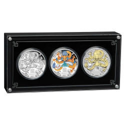 3 oz  Lunar Dragon III Set...