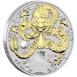 1 oz Lunar III Dragon...