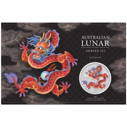 1 oz Lunar III Dragon...