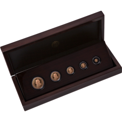 Krugerrand set box of 5...