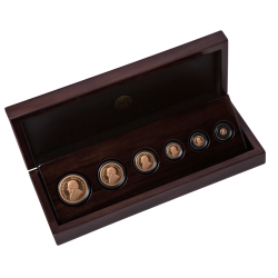 Krugerrand set box of 6...