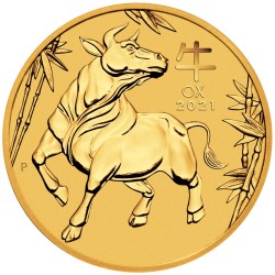 10 oz Ox Lunar III  |Gold|...