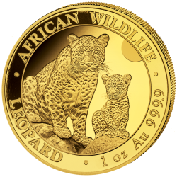 1 oz Leopard Wildlife...