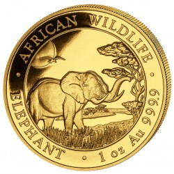 1 oz Elephant Somalia...