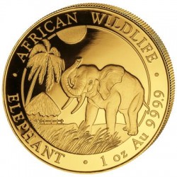 1 oz Elephant Somalia...