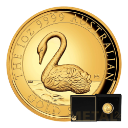 1 oz Cygne d'Australie BE...