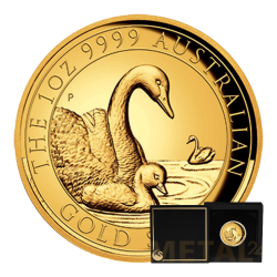 1 oz Cygne d'Australie BE...