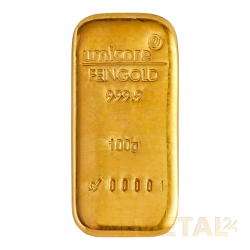 100g Gold bar Umicore | New