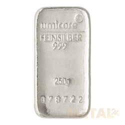 250g Lingot Argent Umicore...