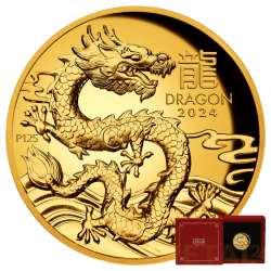 1 oz Lunar III Dragon Haut...