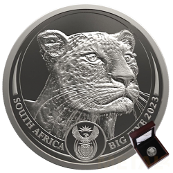 1 oz Big Five Léopard BE...