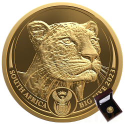 1 oz Big Five Léopard BE...