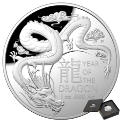 1 oz Dragon Lunaire RAM BE...