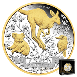 2 oz - 125 jaar Perth Mint...