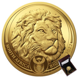 1 oz Big Five Lion Proof...