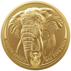 1 oz Big Five Elephant...