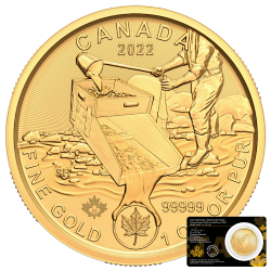 1oz Klondike Gold Rush...