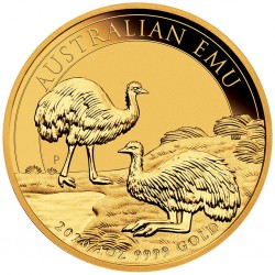 1 oz Emu d'Australie |Or| 2020