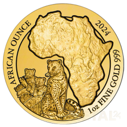 1 oz Leopards Rwanda |Gold|...