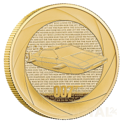 1 oz Six Décennies de 007 -...