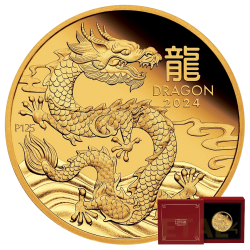 1 oz Lunar III Dragon BE...