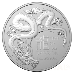 1 oz Dragon Lunaire RAM...