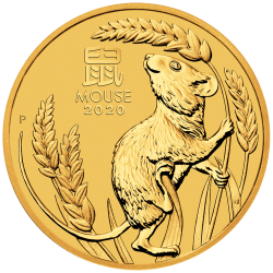 1 oz Lunar III Mouse |Gold|...