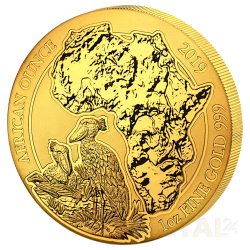 1 oz Shoebill Rwanda |Gold|...