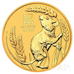 2 oz Lunar III Mouse |Gold|...