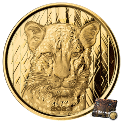 1 oz Leopard Ghana BE |Or|...