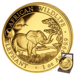 1 oz Elephant Somalia PM...