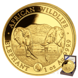 1 oz Elephant Somalia PM...