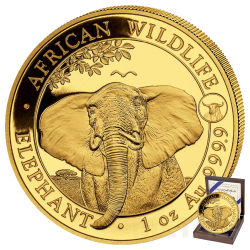 1 oz Elephant Somalia PM Ox...