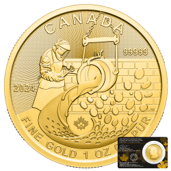 1 oz Klondike Gold Rush...