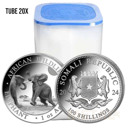 1 oz Elephant Somalia...