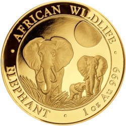 1 oz Elephant Somalia...