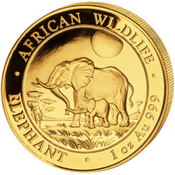 1 oz Elephant Somalia...