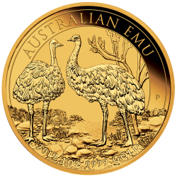 1 oz Emu d'Australie |Or| 2019