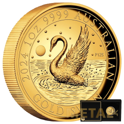 1 oz Cygne d'Australie Haut...