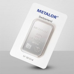 100g Baar |Platina| Metalor