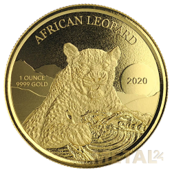 1 oz Leopard Ghana BE |Or|...