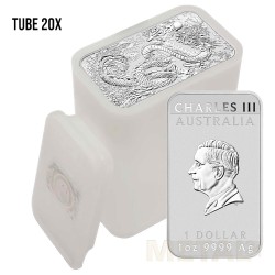 1 oz Dragon Rectangle Perth...