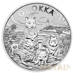 1 oz Quokka |Argent| 2024