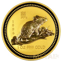 1 oz Lunar I Rat |Gold| 1996