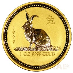 1 oz Lunar I Konijn |Goud|...