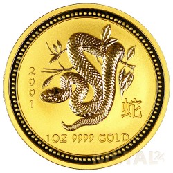 1 oz Lunar I Serpent |Or| 2001