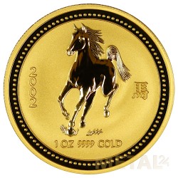 1 oz Lunar I Cheval |Or| 2002